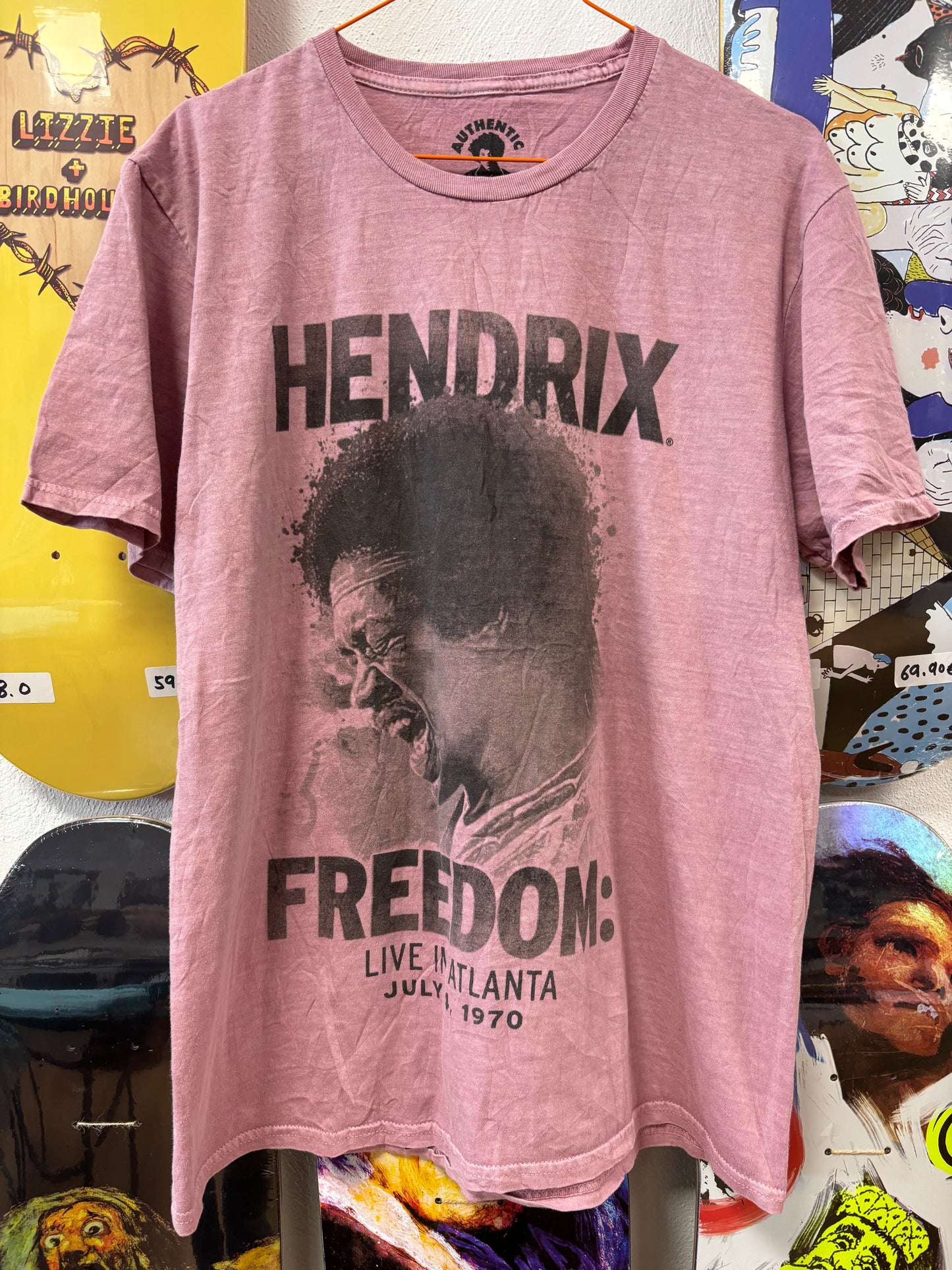 VINTAGE "HENDRIX FREEDOM" T-SHIRT