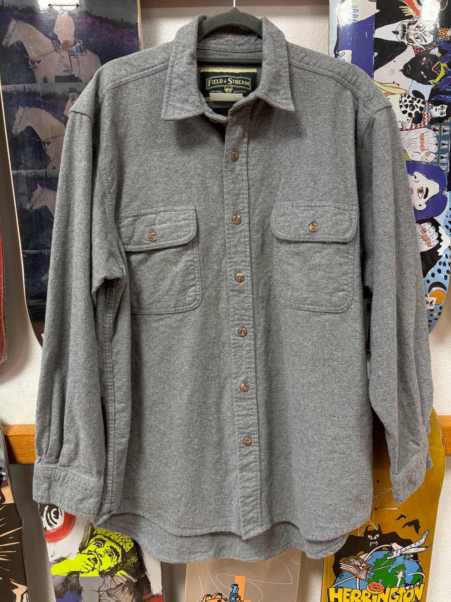 VINTAGE "FIELD AND STREAM" FLANEL SHIRT