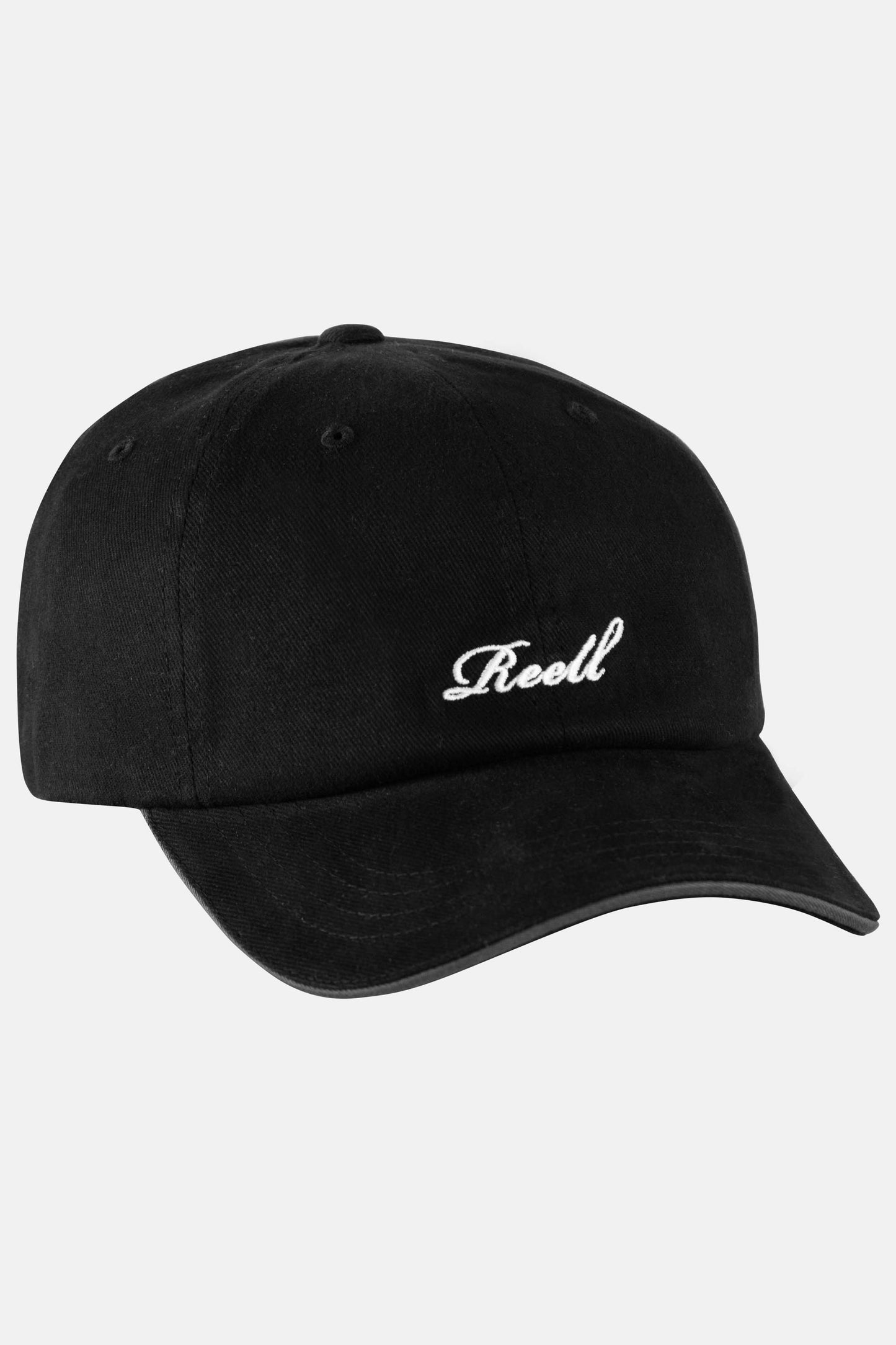 REELL "SINGLE SCRIPT" CAP BLACK