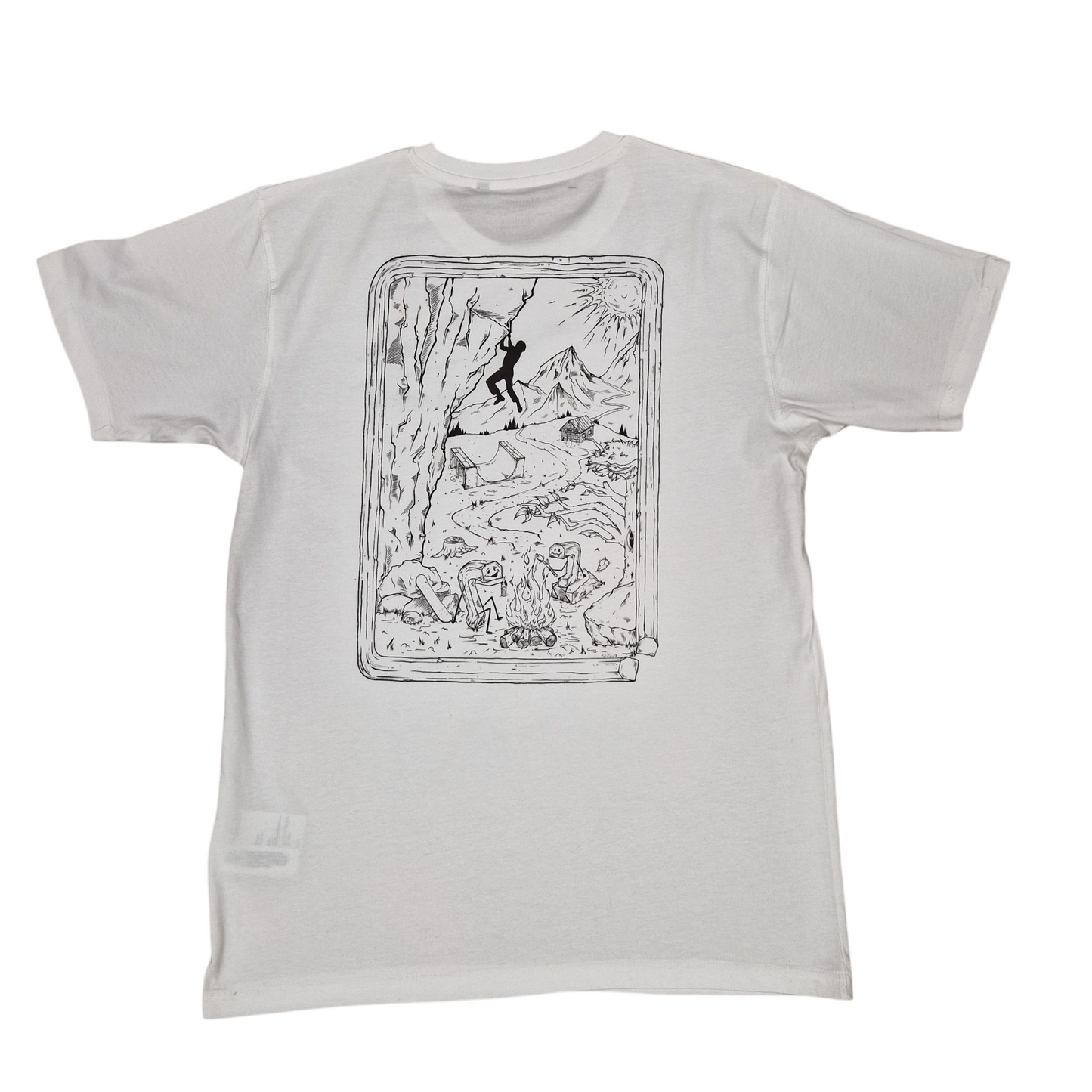 ROCKLANDS X SLAPPYS T-SHIRT WHITE