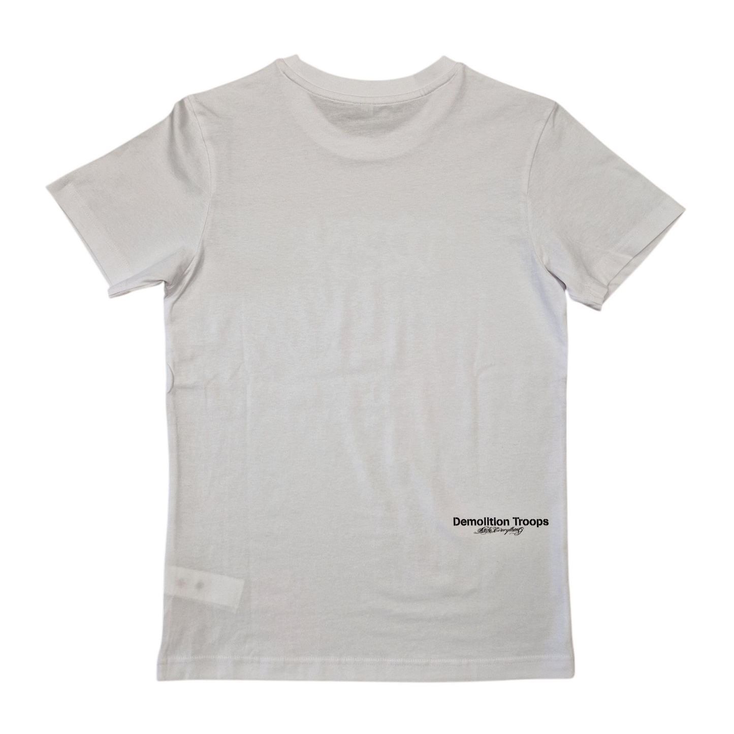 DEMOLITION TROOPS "THROW UP" T-SHIRT WHITE