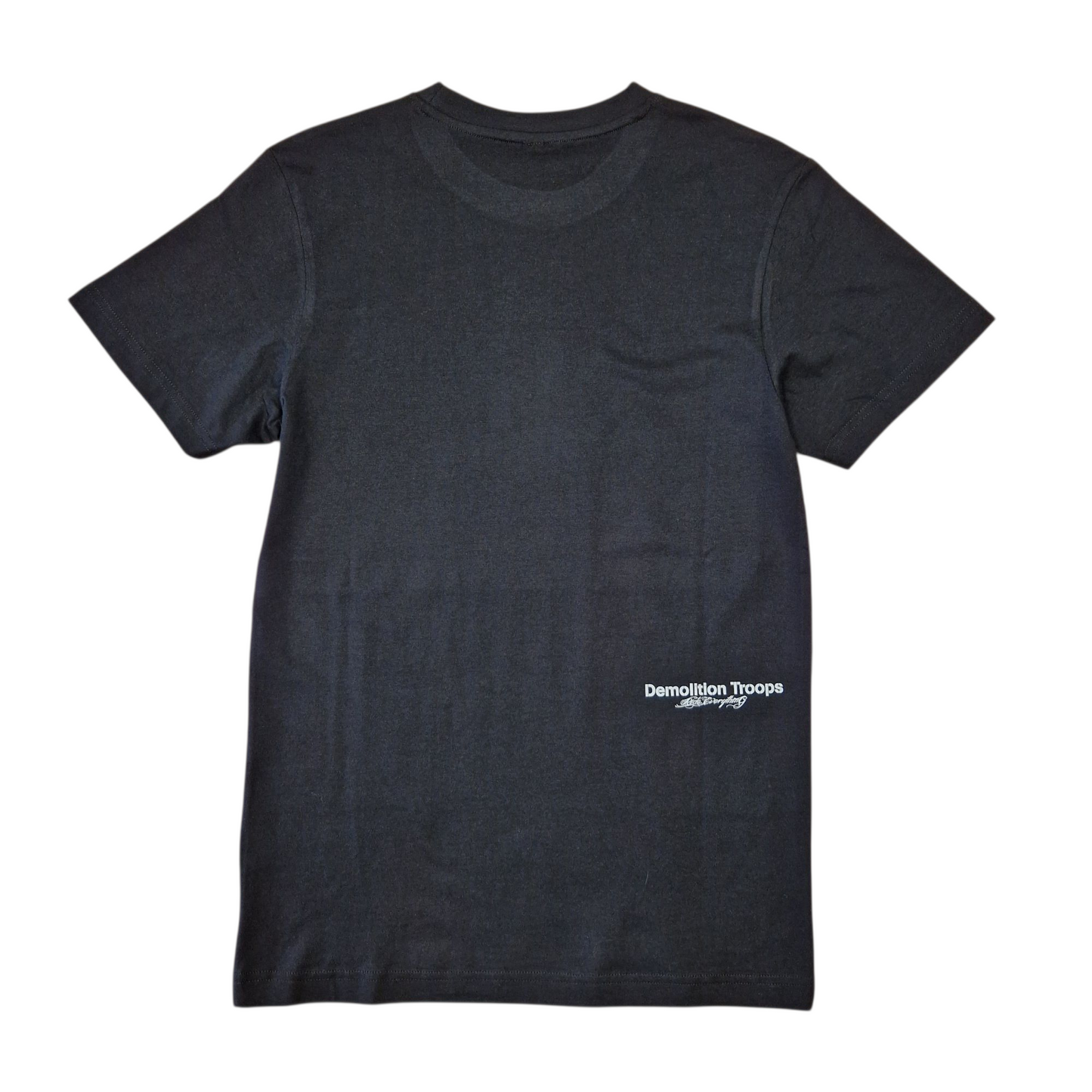 DEMOLITION TROOPS "THROW UP" T-SHIRT BLACK