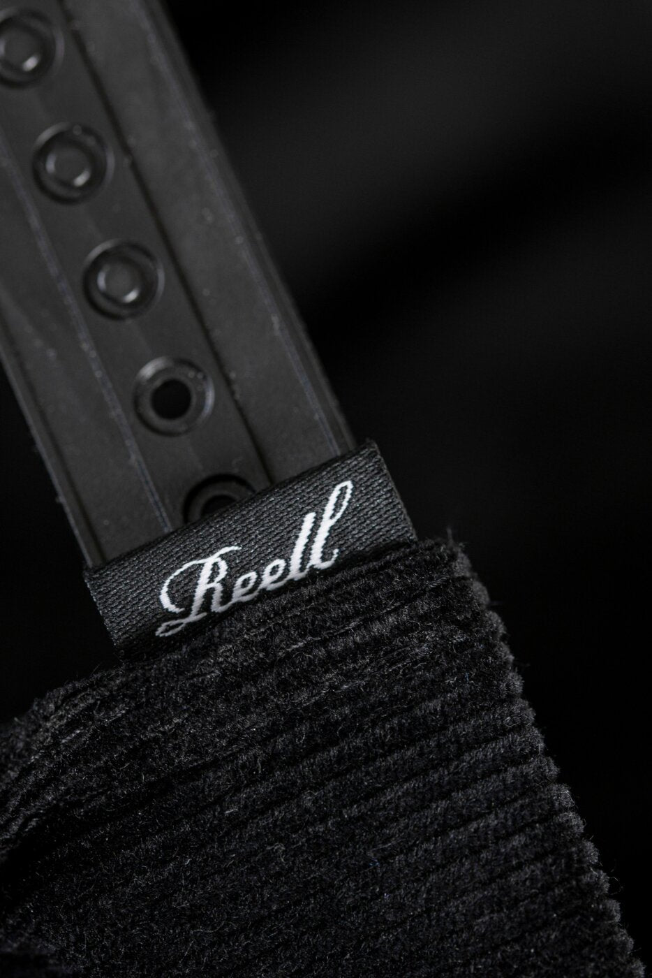 REELL "SINGLE SCRIPT" CAP BLACK CORD