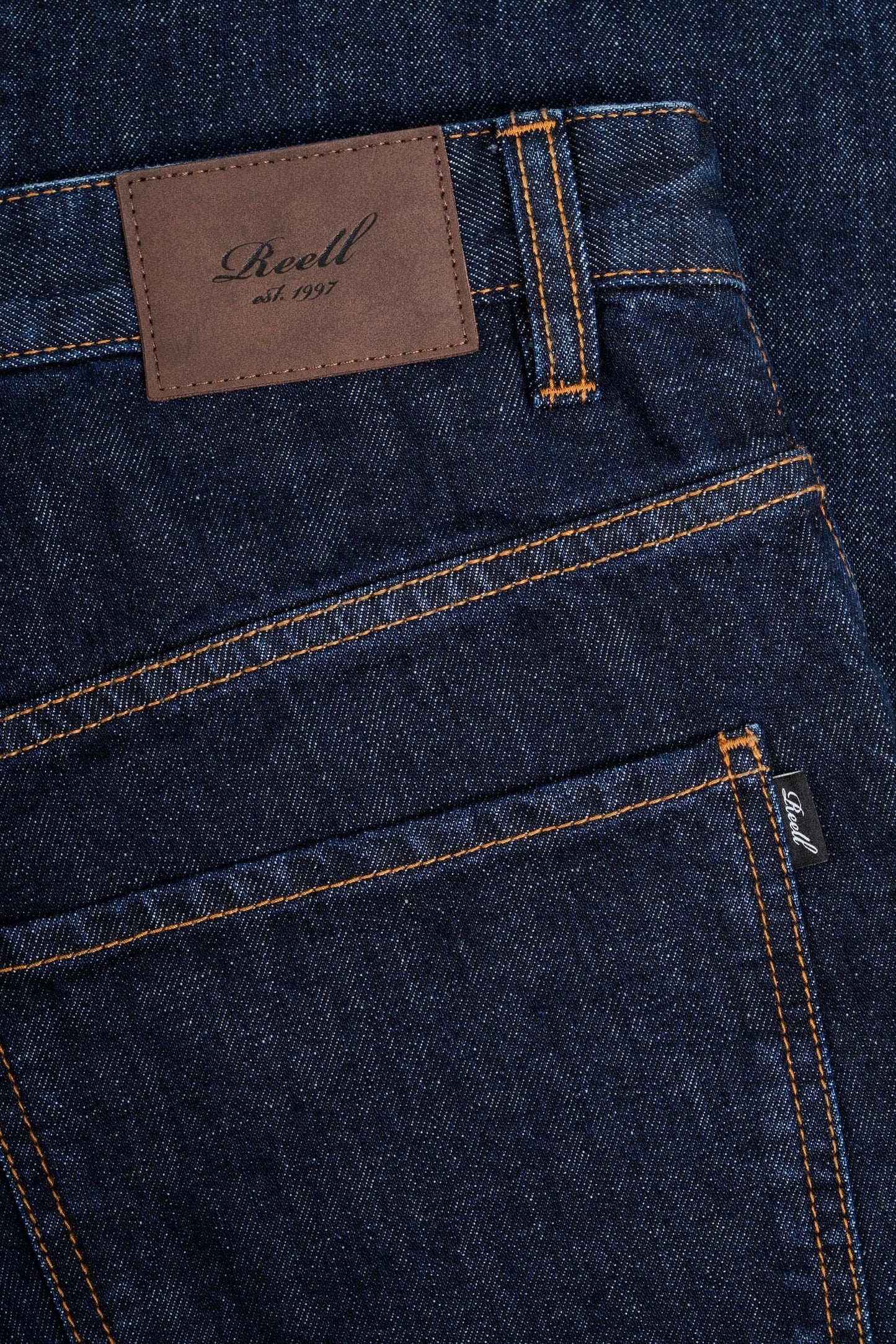 REELL "SOLID" JEANS INDIGO DEEP