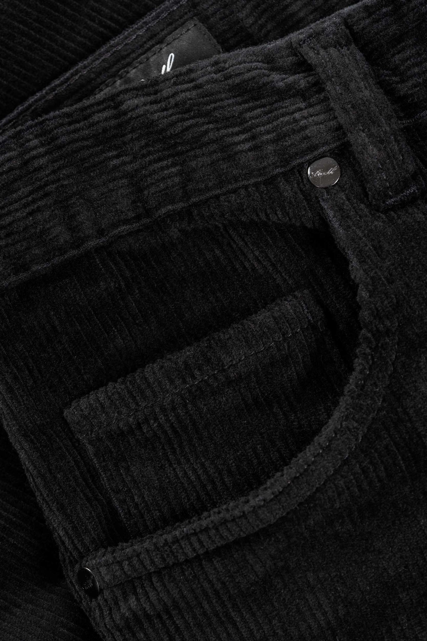 REELL "SOLID" PANT BLACK CORD