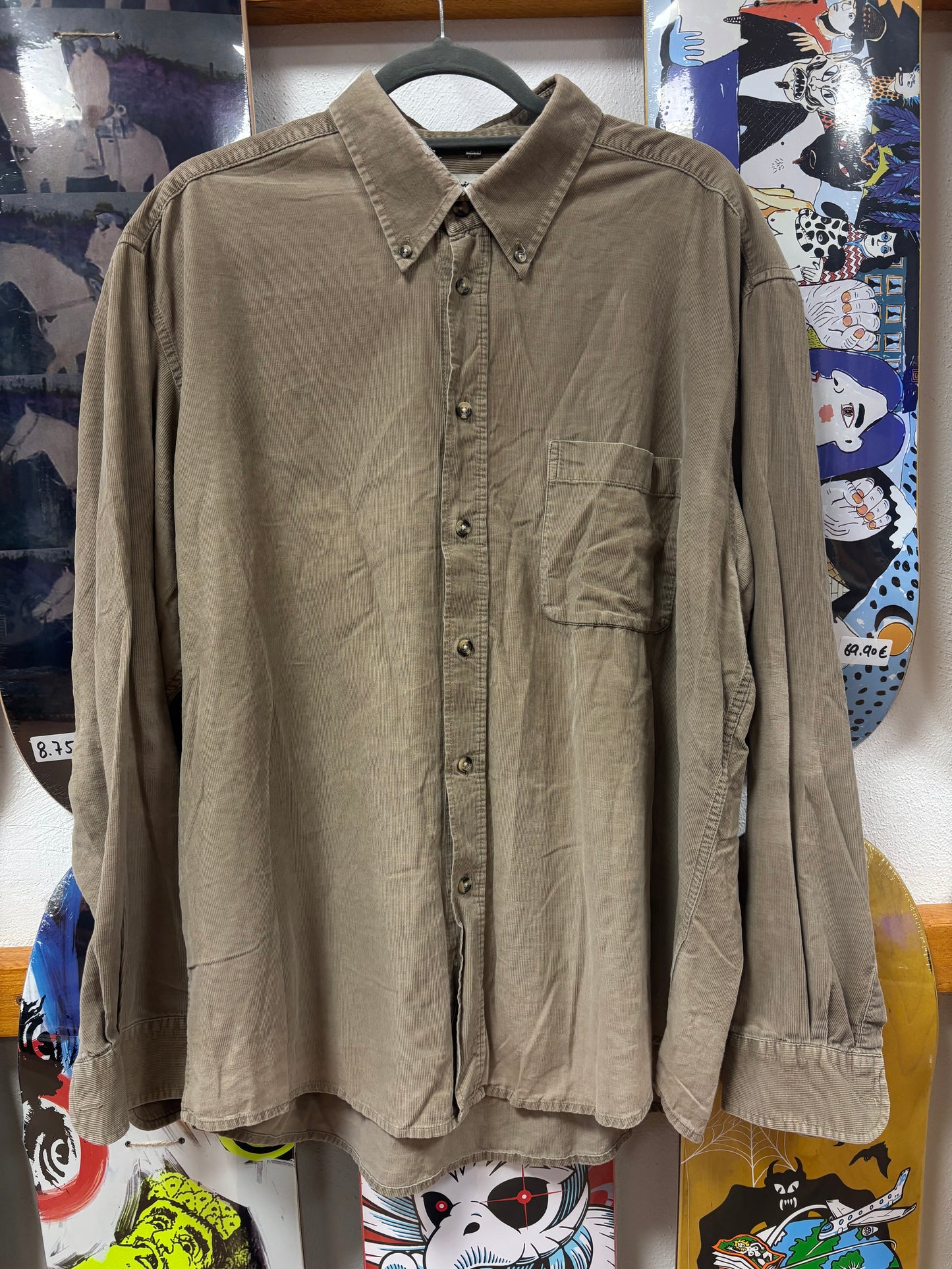 VINTAGE "CORD" FLANNEL SHIRT