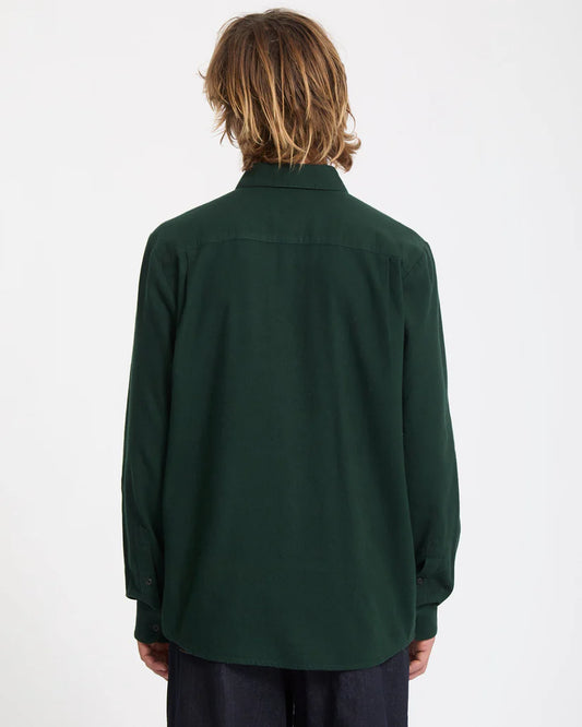 VOLCOM "CADEN" HEMD GREEN