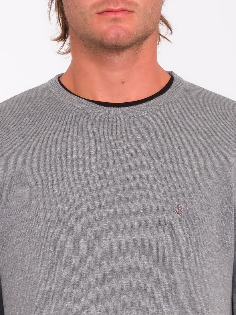 VOLCOM "UPERSTAND" SWEATER GREY
