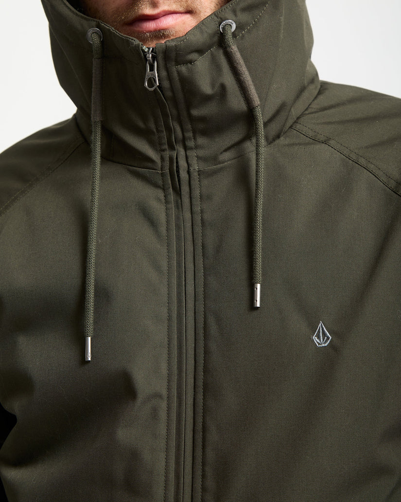 VOLCOM "HERNAN 10K" JACKE OLIVE