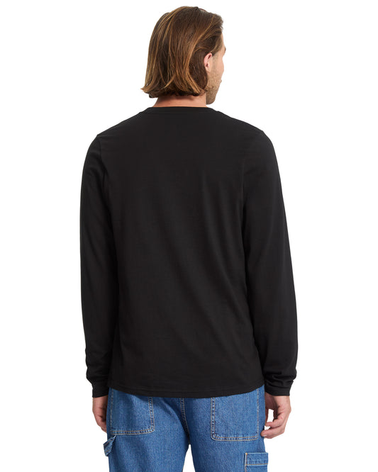 VOLCOM "SKIDDER" LONGSLEEVE BLACK