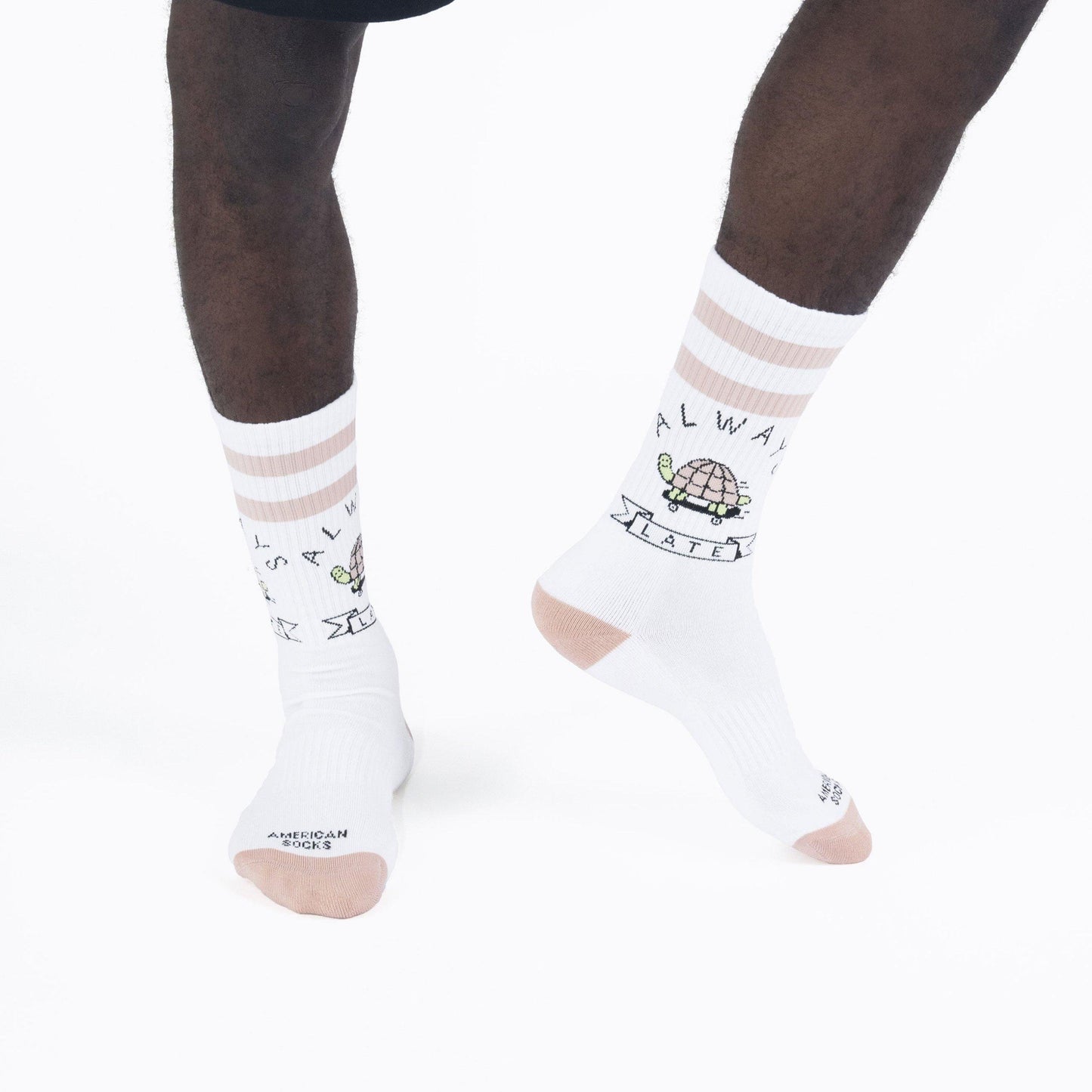 AMERICAN SOCKS "ALWAYS LATE" SOCKS