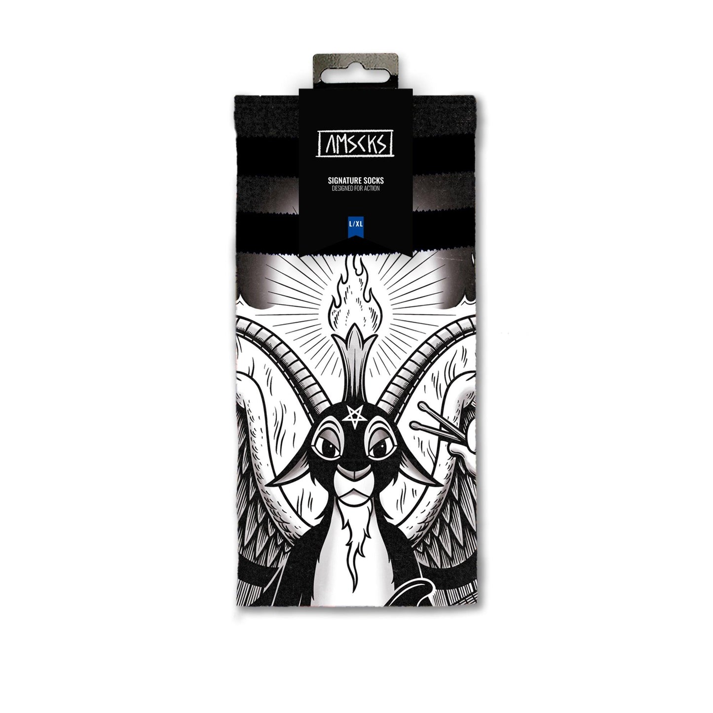 AMERICAN SOCKS "BAPHOMET" SOCKS (L/XL)