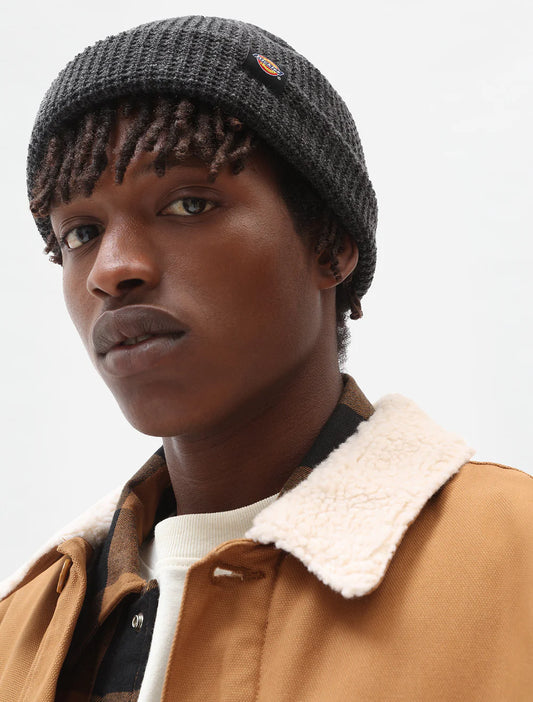 DICKIES "WOODWORTH WAFFEL" BEANIE BLACK