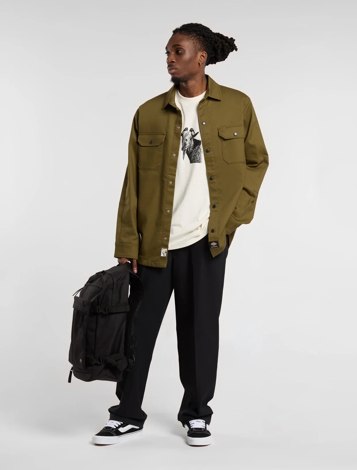DICKIES "MIKE ANDERSON GOAT" T-SHIRT CREAM