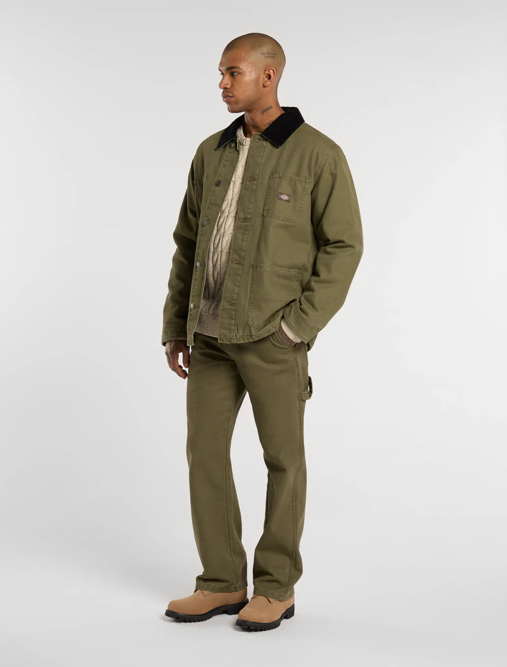 DICKIES " CHORE LINED" CANVAS JACKE