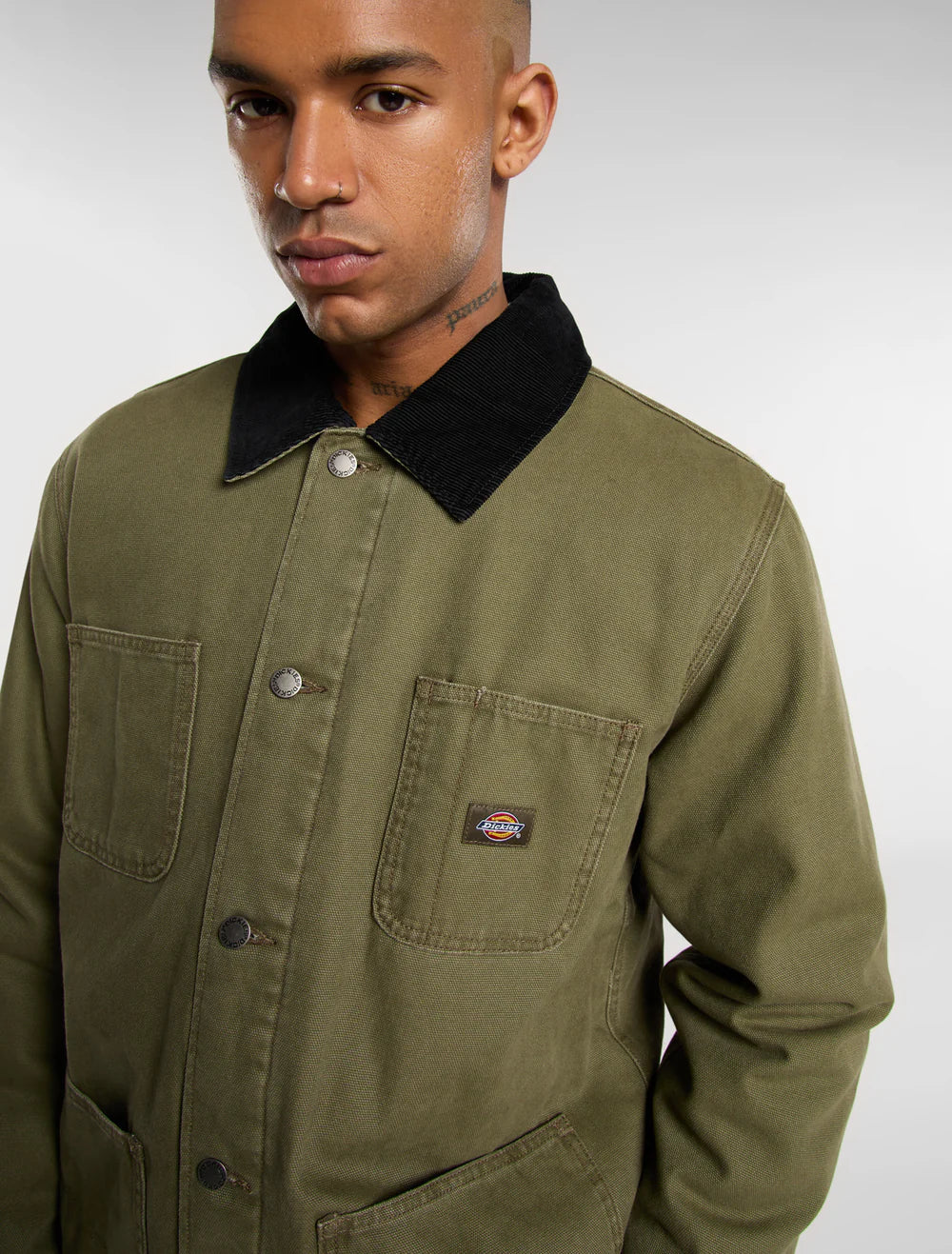 DICKIES " CHORE LINED" CANVAS JACKE