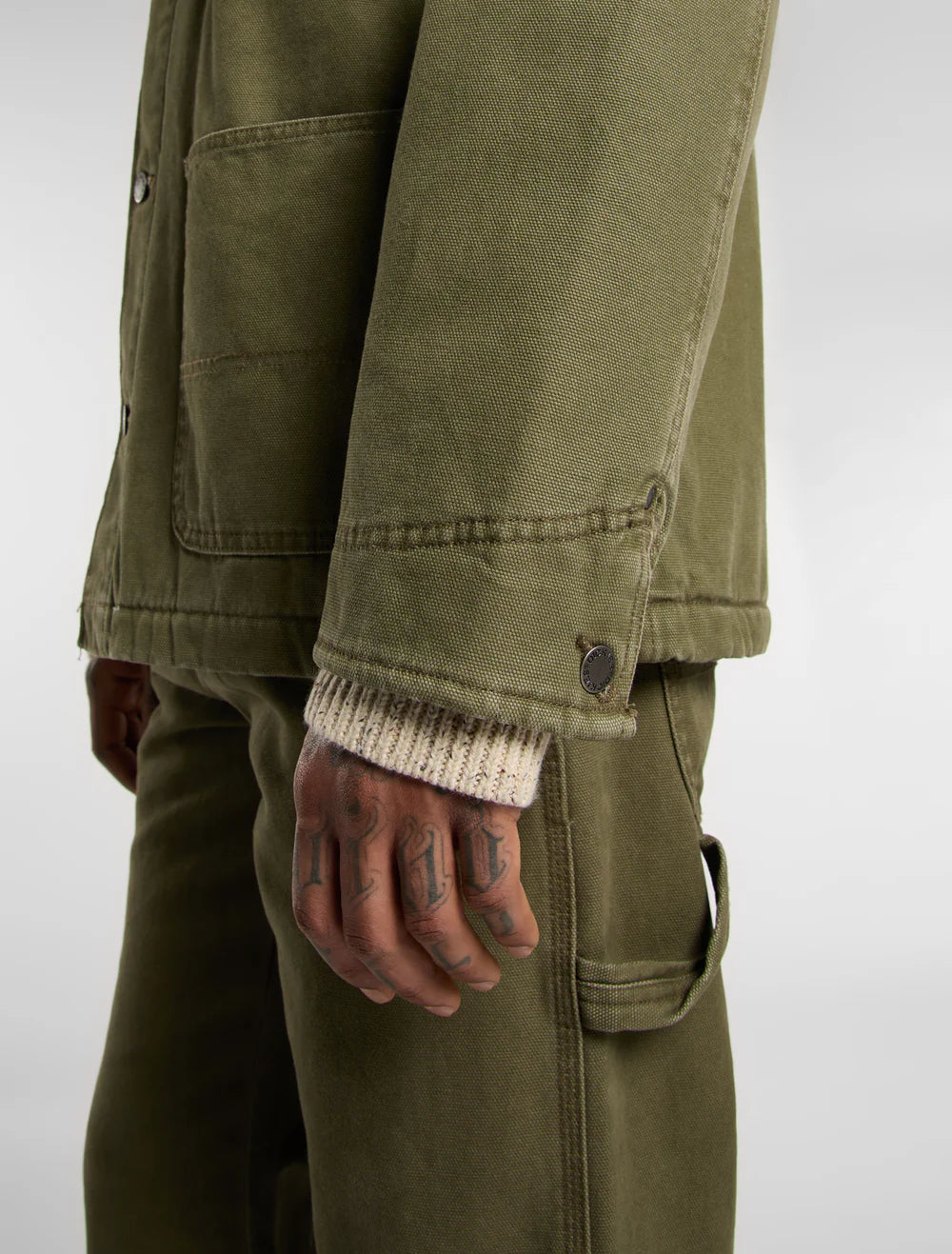 DICKIES " CHORE LINED" CANVAS JACKE