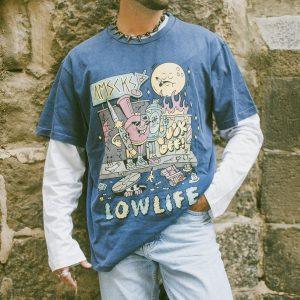 AMERICAN SOCKS "LOW LIFE" T-SHIRT
