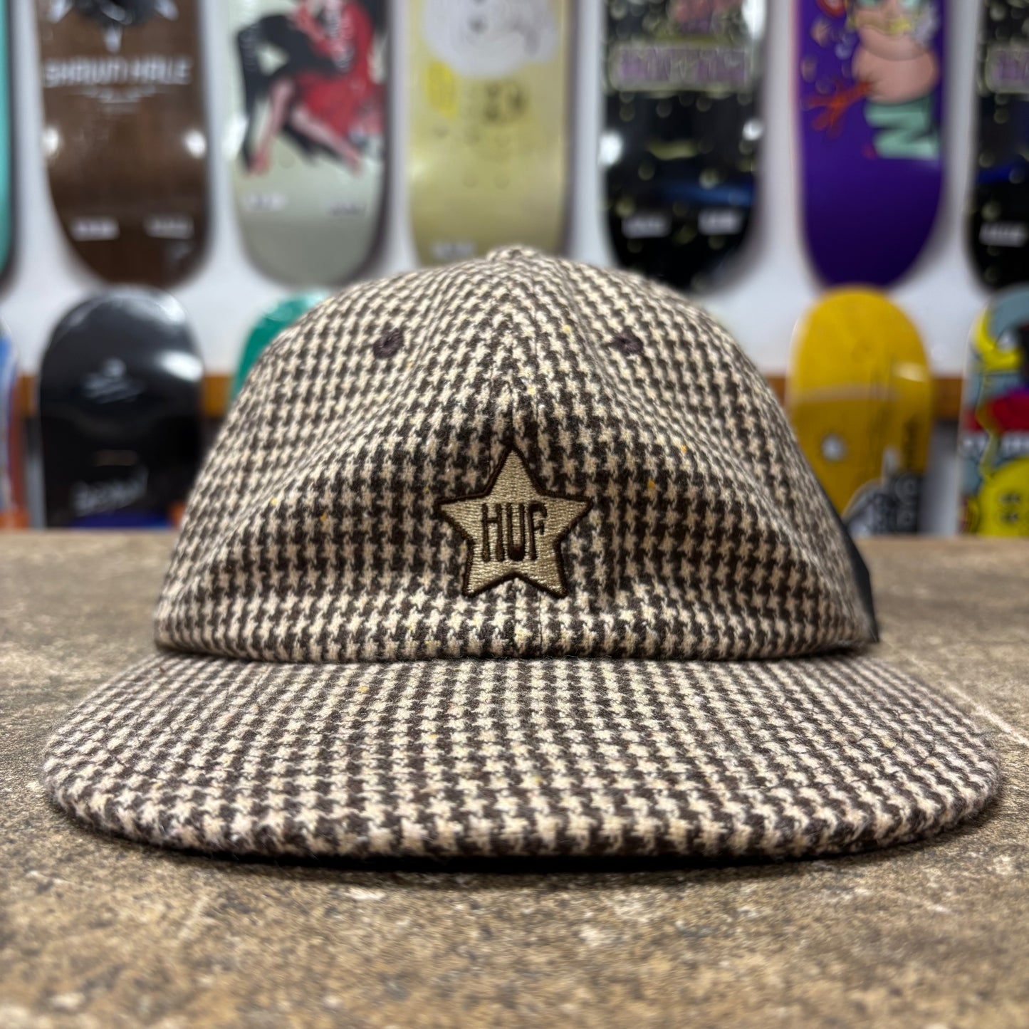 HUF "CHECK" CAP