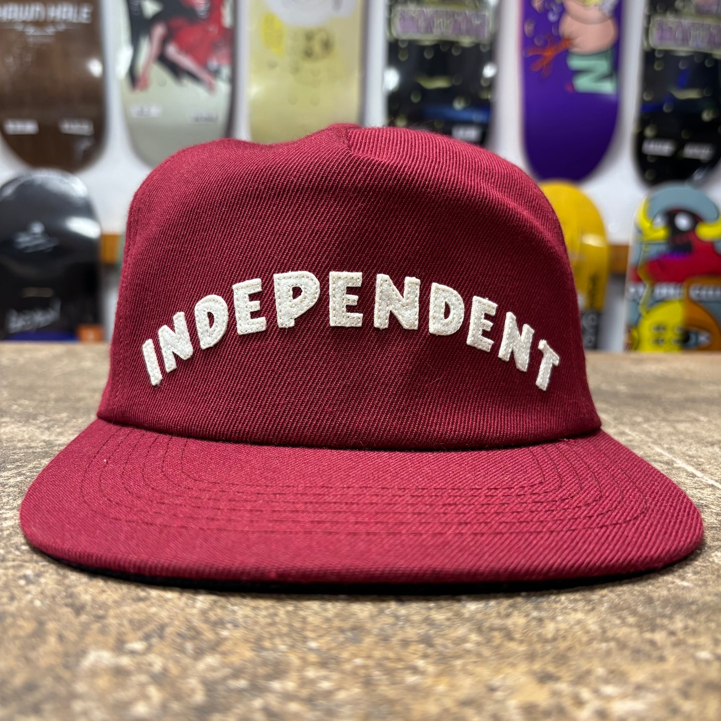 INDEPENDENT CAP RED
