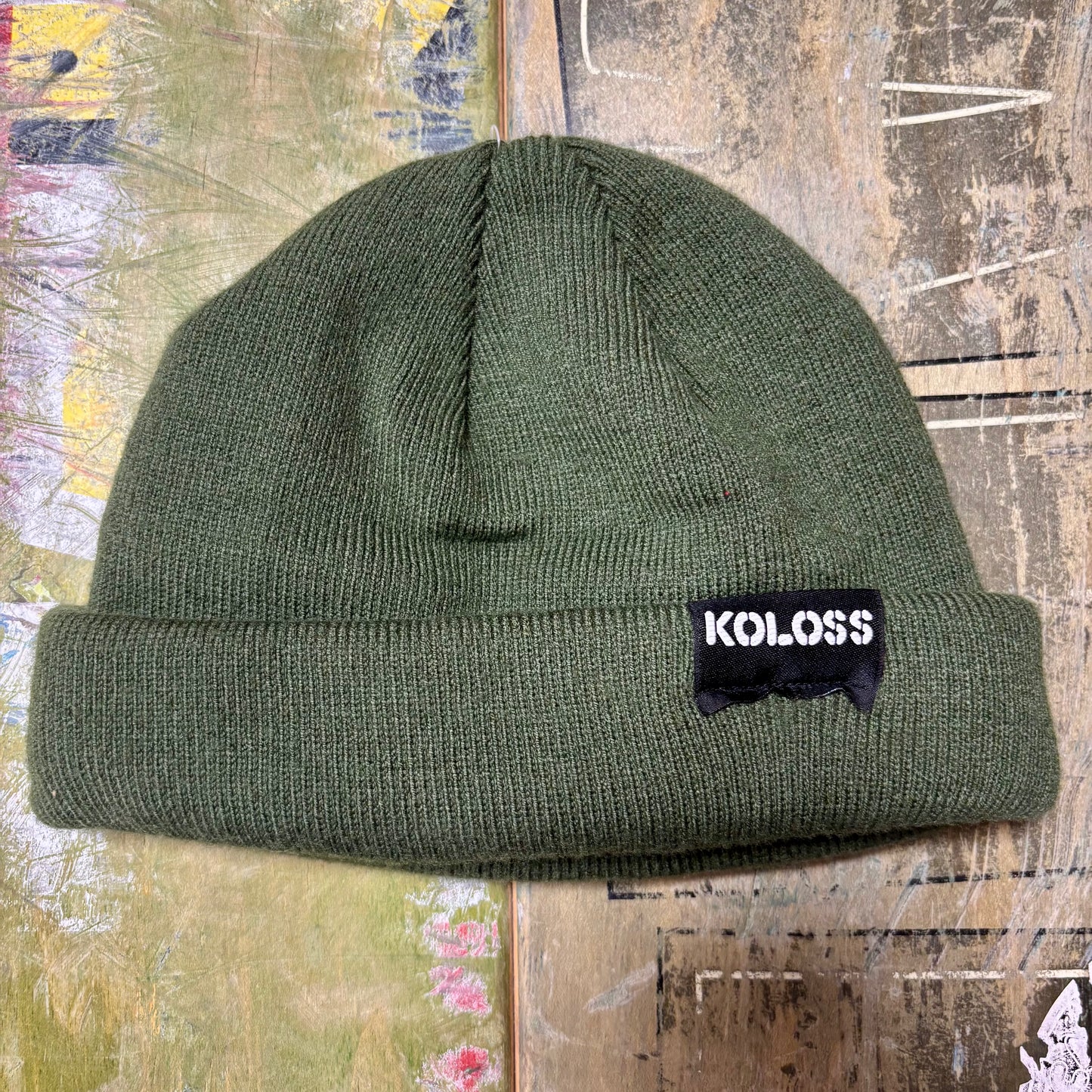 KOLOSS BEANIE OLIVE