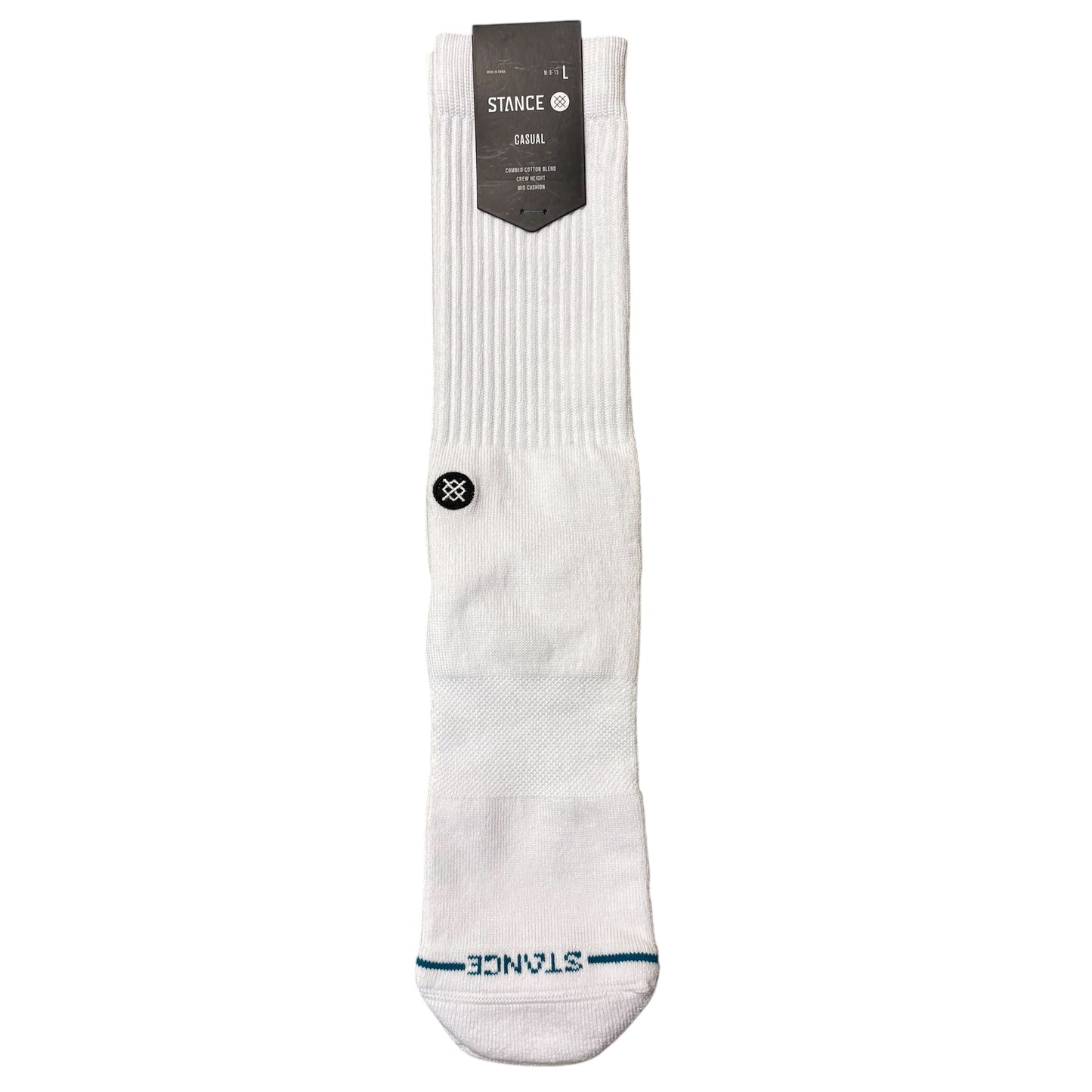 STANCE "ICON" SOCKS WHITE