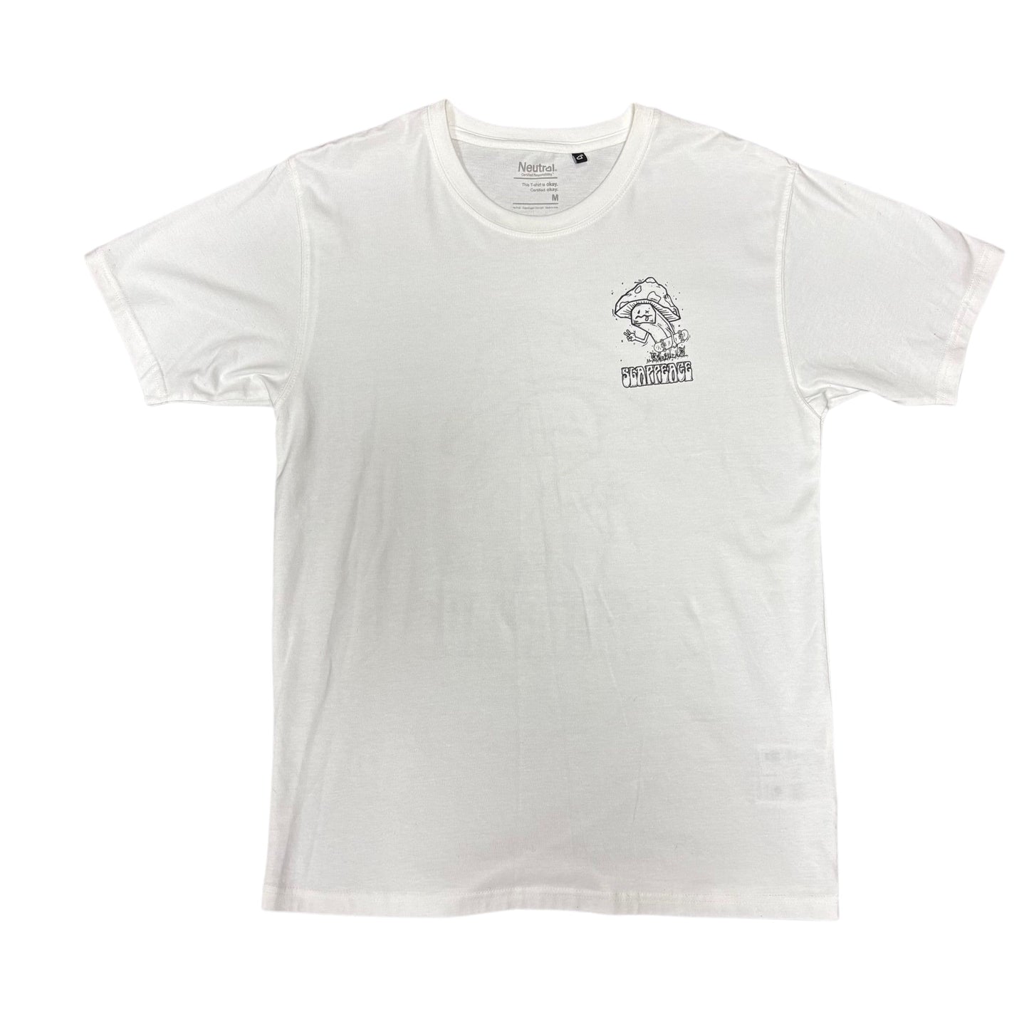 SLAPPYS "SHROOM" T-SHIRT WHITE