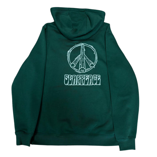 SLAPPYS "PEACE HOODIE" GREEN