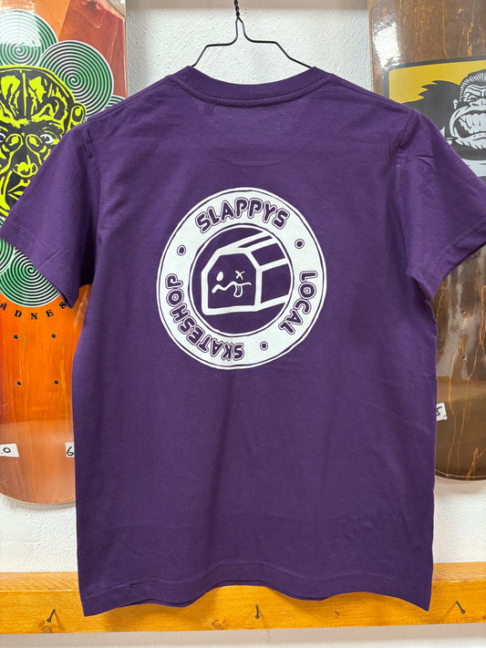 SLAPPYS KIDS "OG" T-SHIRT PURPLE