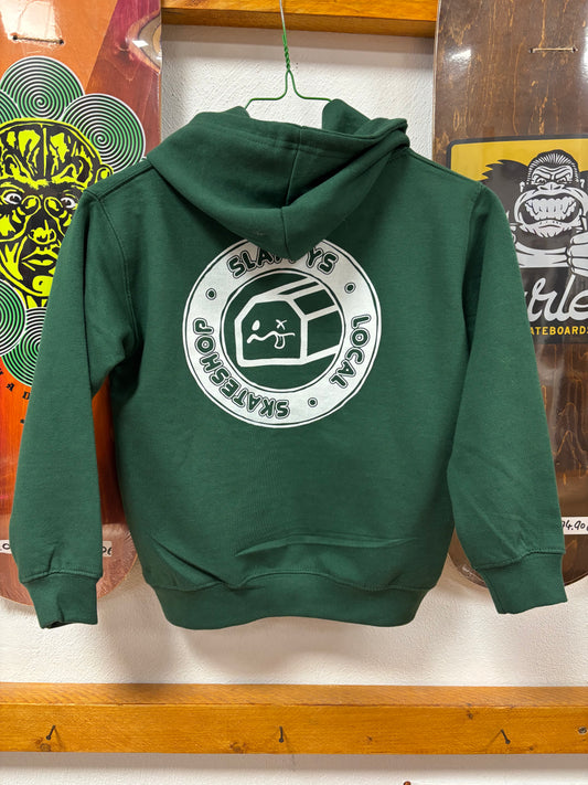 SLAPPYS KIDS "OG" HOODIE GREEN