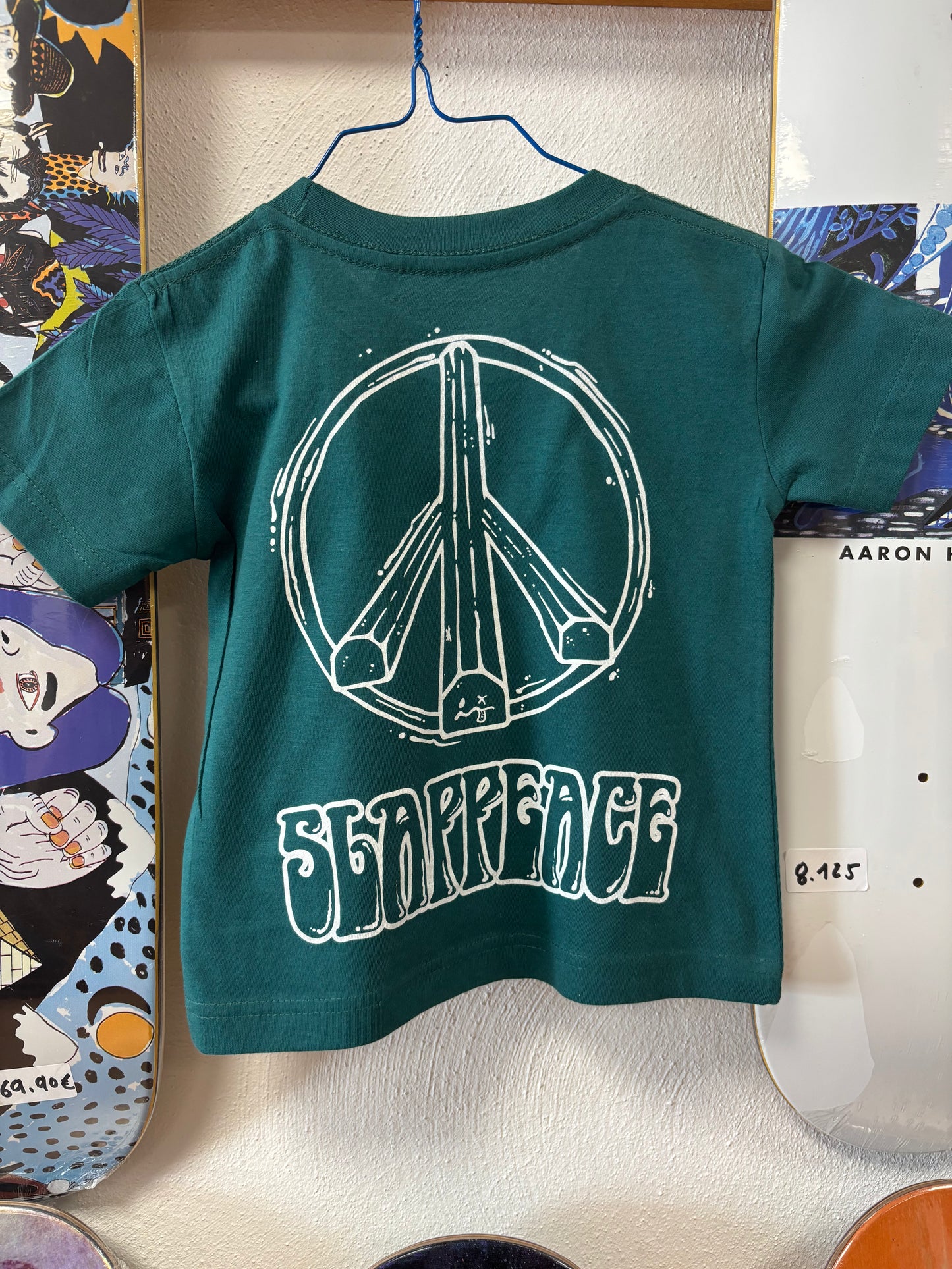 SLAPPYS KIDS "PEACE" T-SHIRT