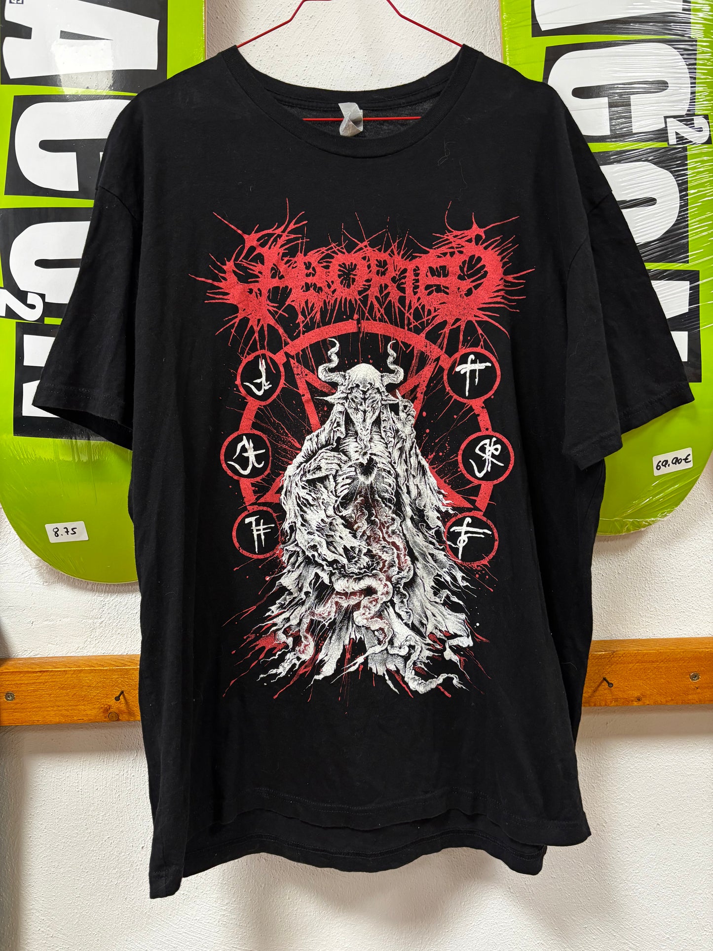 VINTAGE "ABORTED" T-SHIRT