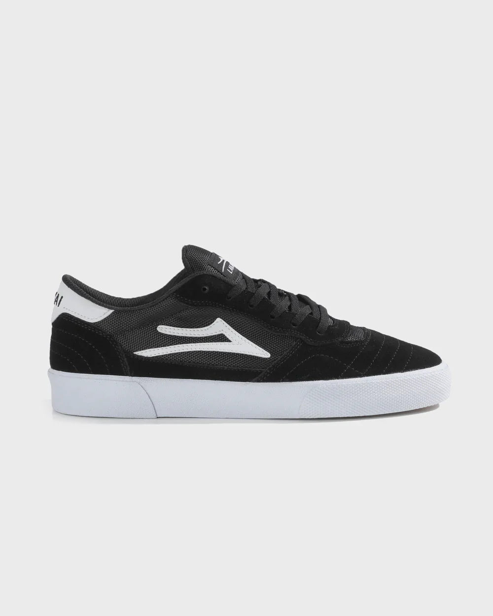 LAKAI "CAMBRIDGE" SHOES BLACK/WHITE