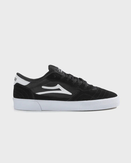 LAKAI "CAMBRIDGE" SHOES BLACK/WHITE
