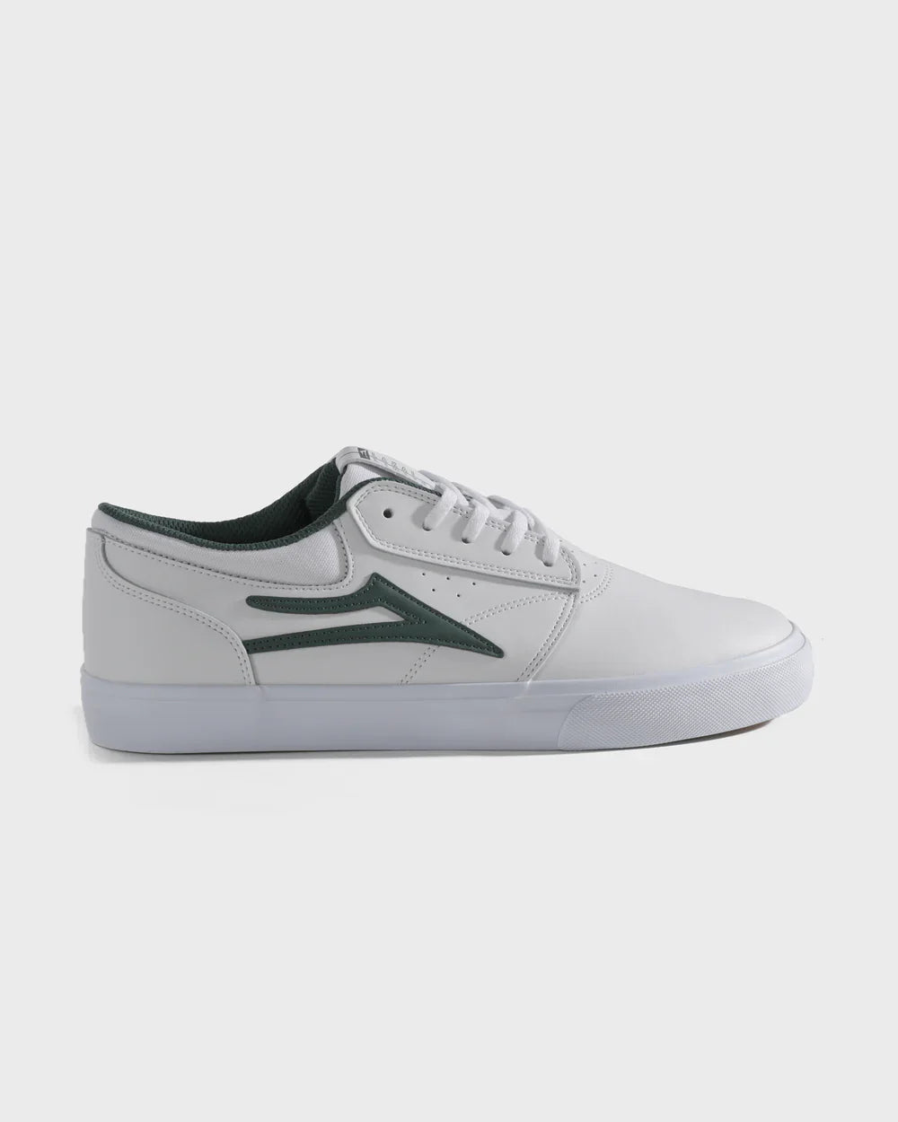 LAKAI "GRIFFIN" SHOES WHITE/PINE