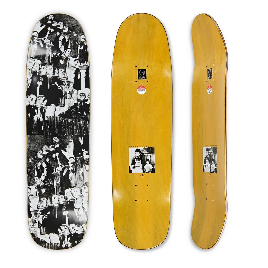 POLAR "ROMAN GONZALES SHAPED P9" DECK 8.75"