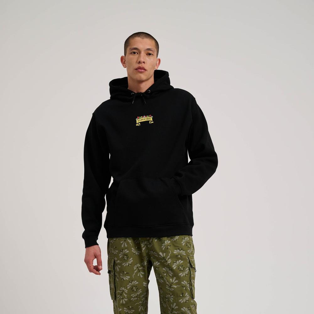 SANTA CRUZ "GUZMAN SCROLL FRONT" HOODIE