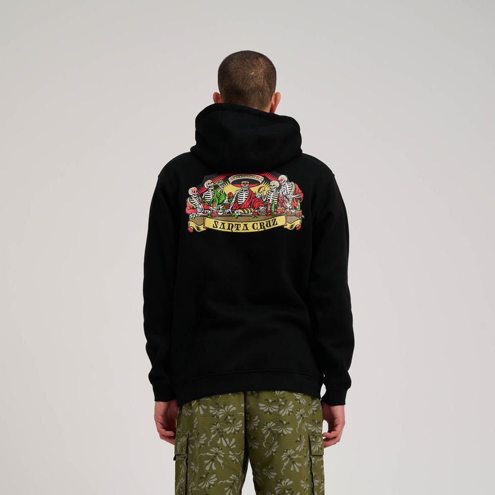 SANTA CRUZ "GUZMAN SCROLL FRONT" HOODIE