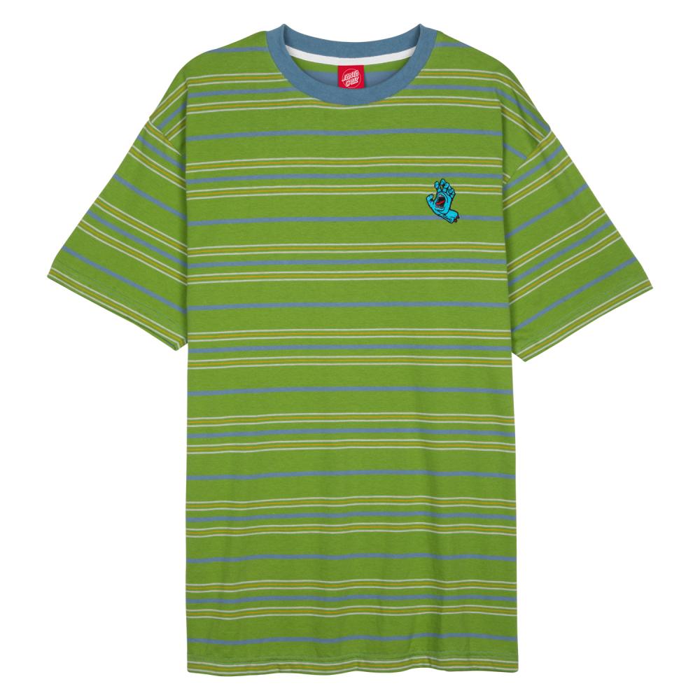 SANTA CRUZ "MINI HAND STRIPE" T-SHIRT