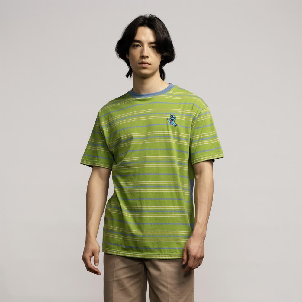 SANTA CRUZ "MINI HAND STRIPE" T-SHIRT