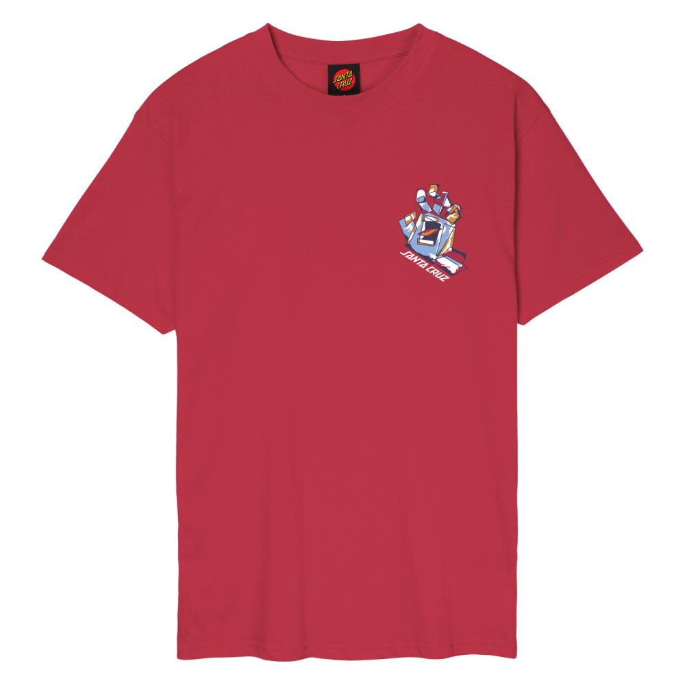 SANTA CRUZ "SCREAMING SCRATCHED HAND" T-SHIRT