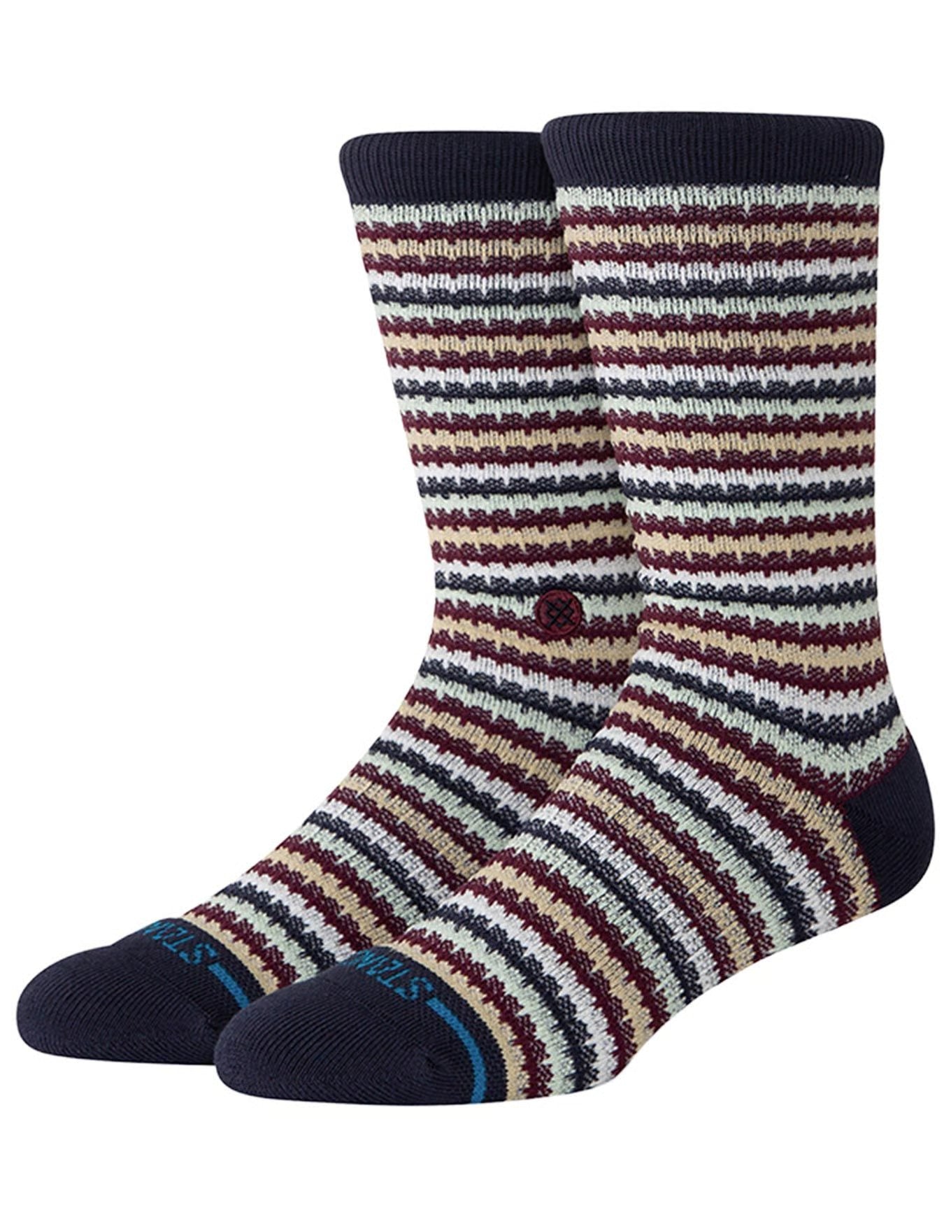 STANCE "CHICLETS WAFFLE KNIT CREW" SOCKS
