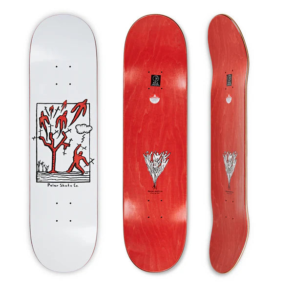 POLAR "TEAM WHITE" DECK 7.875"
