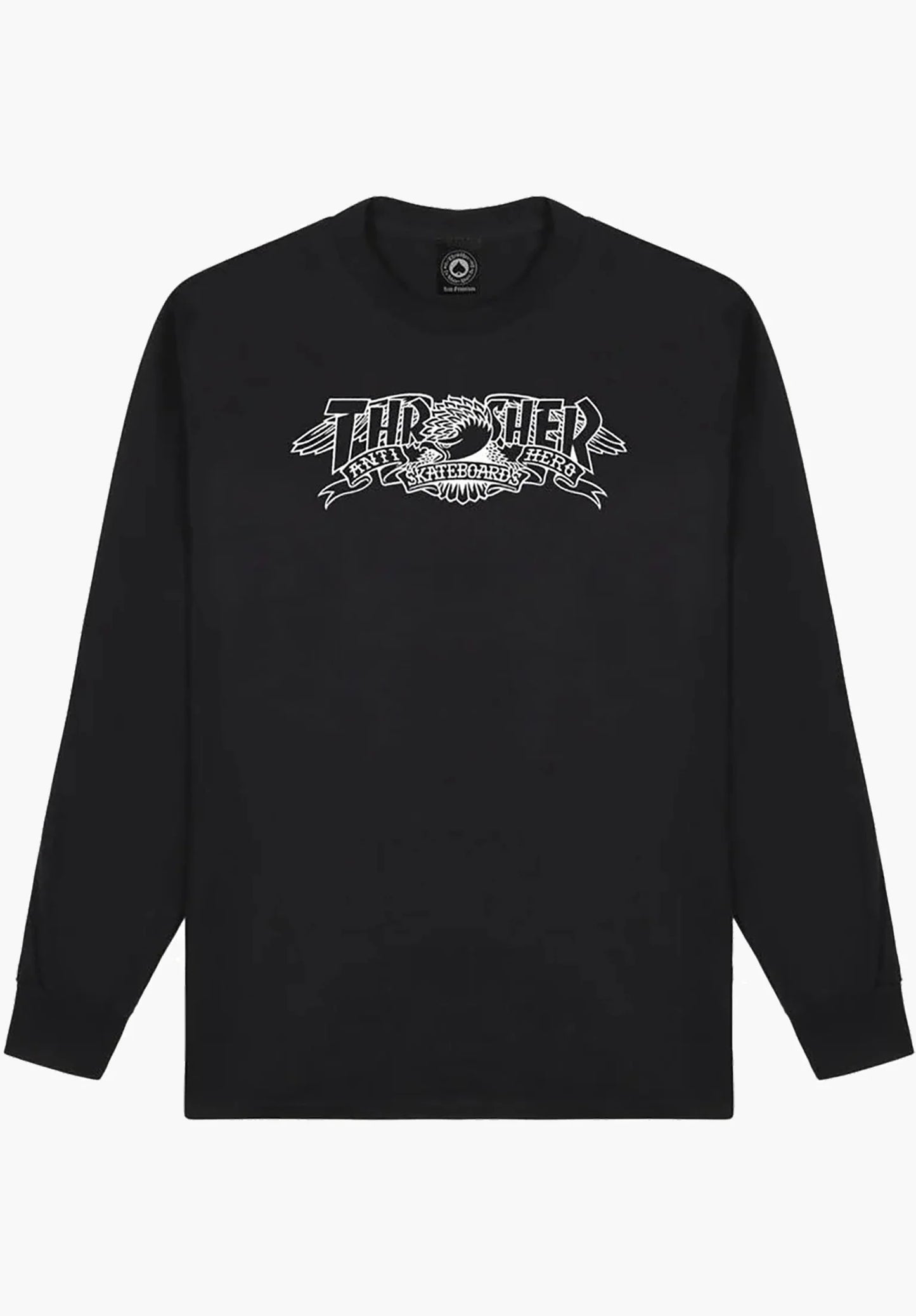 THRASHER "ANTI HERO BANNER" LONGSLEEVE