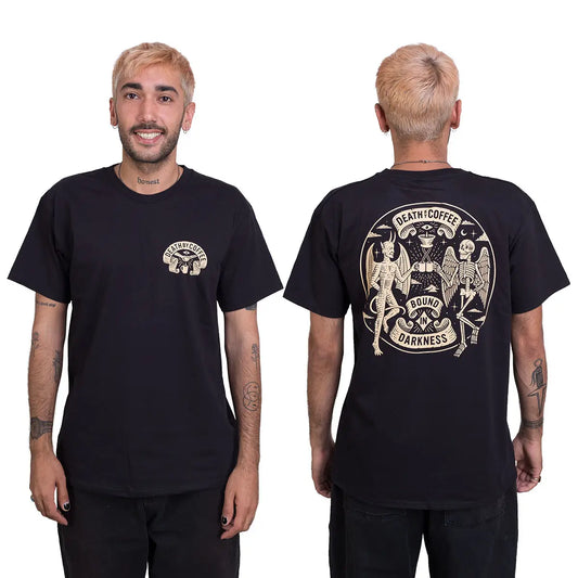 DEATH BY COFFEE "BOUND OF DARKNESS" T-SHIRT