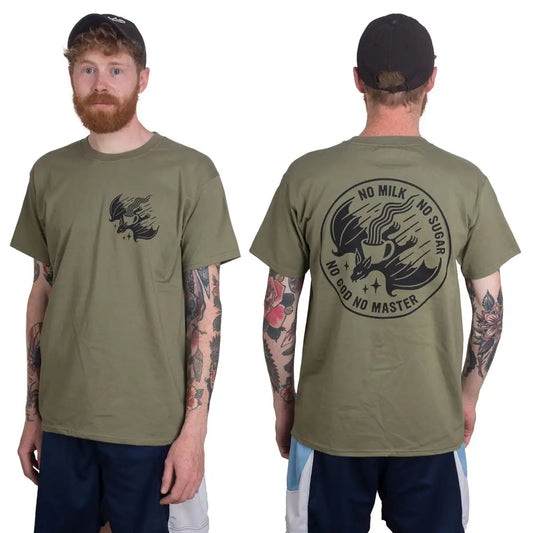 DEATH BY COFFEE "COFFEE BAT" T-SHIRT
