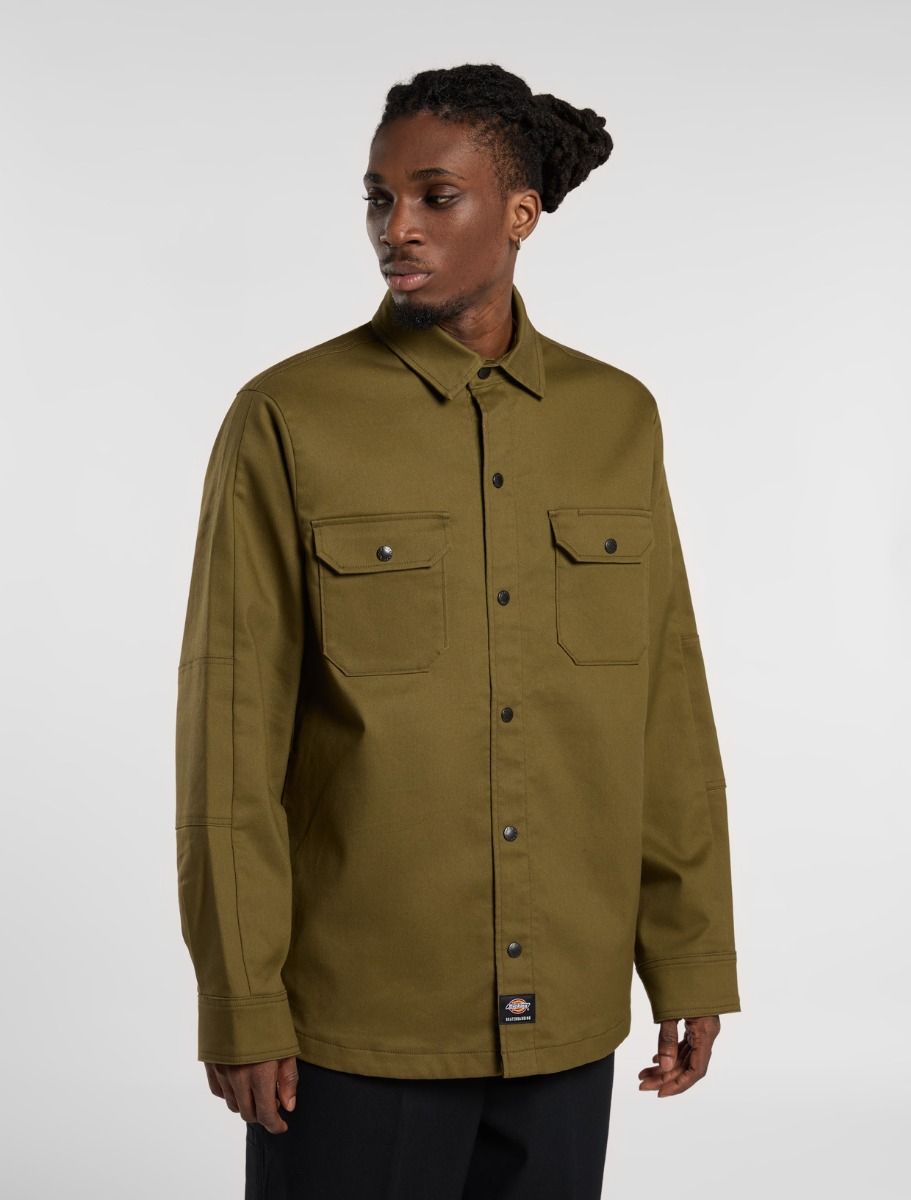 DICKIES MIKE ANDERSON COLLAB HEMDJACKE OLIVE