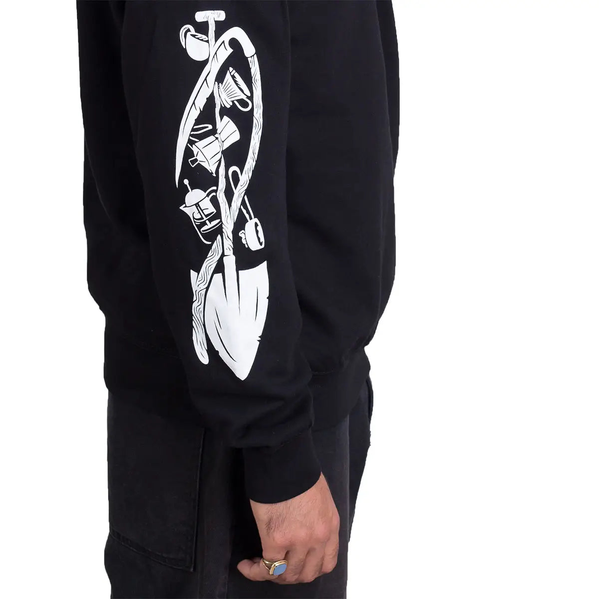 DEATH BY COFFEE "ESSENTIALS" SWEATER