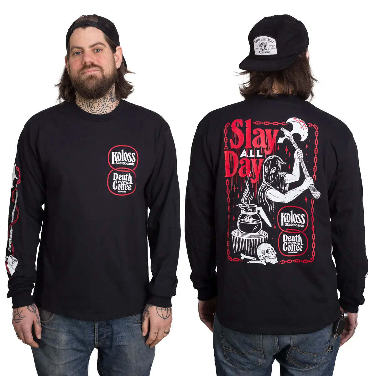 KOLOSS "DEATH BY COFFEE" LONGSLEEVE