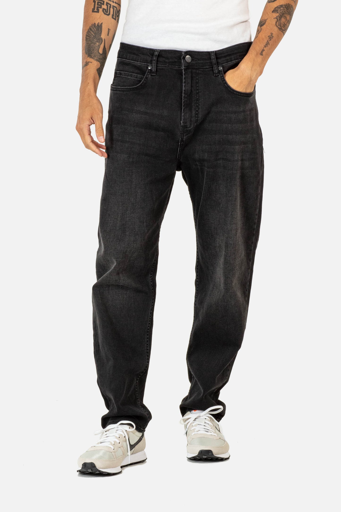 REELL "RAVE" PANT BLACK WASHED